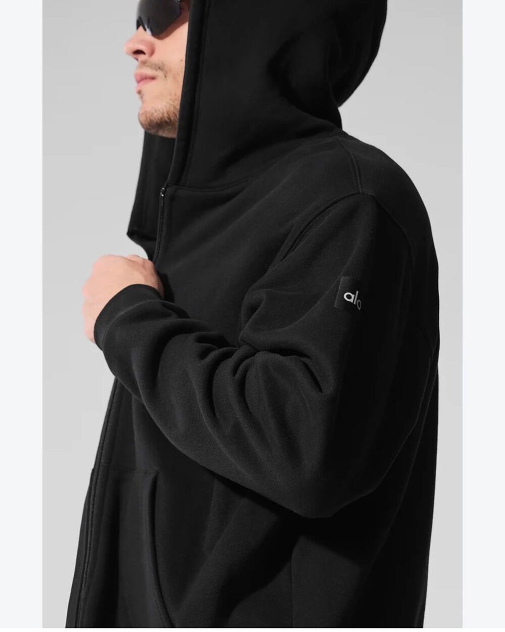 Alo Yoga Renown heavyweight full-zip hoodie